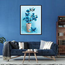 Lade das Bild in den Galerie-Viewer, Blume - voller runder Diamant - 30x40cm