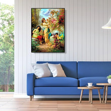 Lade das Bild in den Galerie-Viewer, Schönheitsgarten - voller runder Diamant - 30x40cm