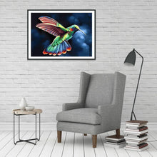 Lade das Bild in den Galerie-Viewer, Vogel - voller runder Diamant - 30x40cm