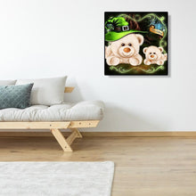 Lade das Bild in den Galerie-Viewer, Bär - volle Diamant-Malerei - 30x30cm