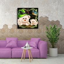 Lade das Bild in den Galerie-Viewer, Bär - volle Diamant-Malerei - 30x30cm