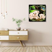 Lade das Bild in den Galerie-Viewer, Bär - volle Diamant-Malerei - 30x30cm