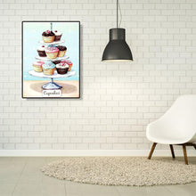 Lade das Bild in den Galerie-Viewer, Kuchen - volle Diamant-Malerei - 30x40cm