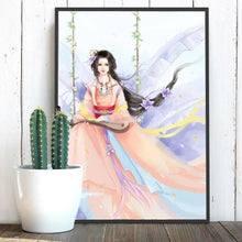 Lade das Bild in den Galerie-Viewer, Schönheit - volle Diamant-Malerei - 40x30cm