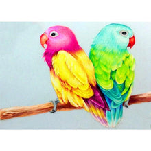 Lade das Bild in den Galerie-Viewer, Vogel - volle Diamant-Malerei - 40x30cm