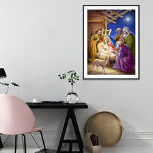 Lade das Bild in den Galerie-Viewer, Geburt von Jesus - volle Diamant-Malerei - 30x40cm