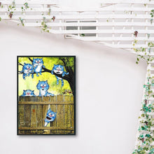 Lade das Bild in den Galerie-Viewer, Katzen - volle Diamant-Malerei - 30x40cm