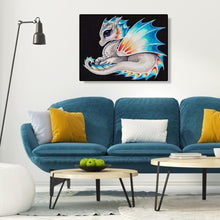 Lade das Bild in den Galerie-Viewer, DragonArt - voll diamantbemalen - 30x40cm