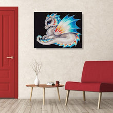 Lade das Bild in den Galerie-Viewer, DragonArt - voll diamantbemalen - 30x40cm
