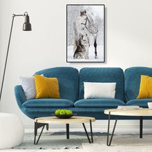 Lade das Bild in den Galerie-Viewer, Pferd Wolf - volle Diamant-Malerei - 30x40cm