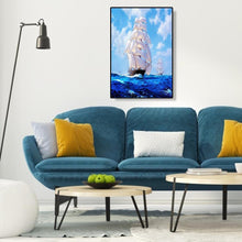 Lade das Bild in den Galerie-Viewer, Boote - volle Diamant-Malerei - 30x40cm