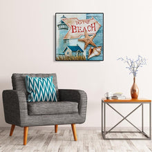 Lade das Bild in den Galerie-Viewer, Strand - volle Diamant-Malerei - 30x30cm
