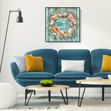 Lade das Bild in den Galerie-Viewer, Conch - voller runder Diamant - 30x30cm