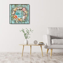 Lade das Bild in den Galerie-Viewer, Conch - voller runder Diamant - 30x30cm