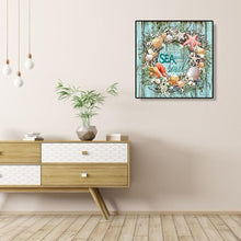 Lade das Bild in den Galerie-Viewer, Conch - voller runder Diamant - 30x30cm