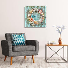 Lade das Bild in den Galerie-Viewer, Conch - voller runder Diamant - 30x30cm