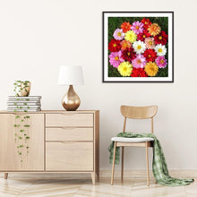 Lade das Bild in den Galerie-Viewer, Blume - volle Diamant-Malerei - 30x30cm
