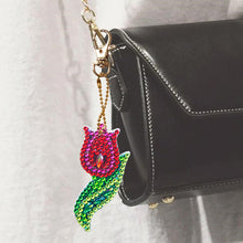 Lade das Bild in den Galerie-Viewer, 5 Stück/Satz Rosen DIY Schlüsselanhänger