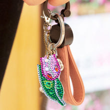 Lade das Bild in den Galerie-Viewer, 5 Stück/Satz Rosen DIY Schlüsselanhänger