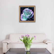 Lade das Bild in den Galerie-Viewer, Glitzer Blume-Rund/Quadrat Diamond Painting