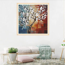 Lade das Bild in den Galerie-Viewer, Blütenblüte - voller runder Diamant - 30x30cm