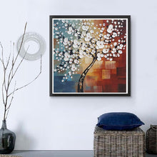 Lade das Bild in den Galerie-Viewer, Blütenblüte - voller runder Diamant - 30x30cm