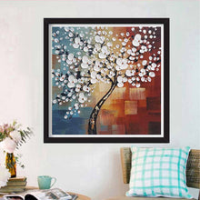 Lade das Bild in den Galerie-Viewer, Blütenblüte - voller runder Diamant - 30x30cm