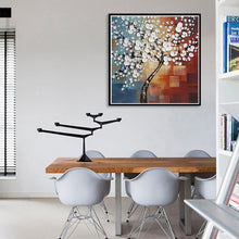 Lade das Bild in den Galerie-Viewer, Blütenblüte - voller runder Diamant - 30x30cm