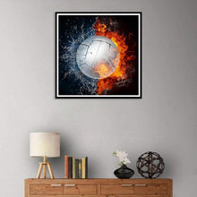 Lade das Bild in den Galerie-Viewer, Fußball - volle Diamant-Malerei - 30x30cm