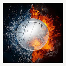 Lade das Bild in den Galerie-Viewer, Fußball - volle Diamant-Malerei - 30x30cm