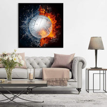 Lade das Bild in den Galerie-Viewer, Fußball - volle Diamant-Malerei - 30x30cm