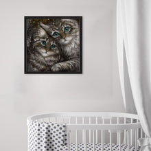 Lade das Bild in den Galerie-Viewer, Katze - volle Diamant-Malerei - 30x30cm