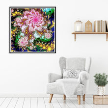 Lade das Bild in den Galerie-Viewer, Blumen - volle Diamant-Malerei - 30x30cm