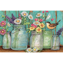 Lade das Bild in den Galerie-Viewer, Blume - volle Diamant-Malerei - 40x30cm