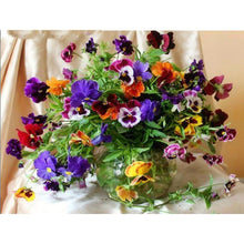 Lade das Bild in den Galerie-Viewer, Blume - volle Diamant-Malerei - 40x30cm