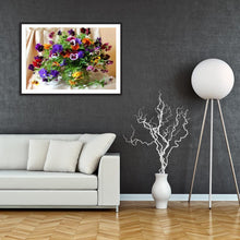 Lade das Bild in den Galerie-Viewer, Blume - volle Diamant-Malerei - 40x30cm
