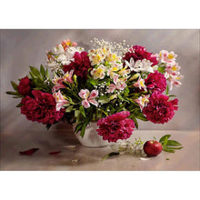 Lade das Bild in den Galerie-Viewer, Blume - volle Diamant-Malerei - 40x30cm