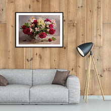 Lade das Bild in den Galerie-Viewer, Blume - volle Diamant-Malerei - 40x30cm