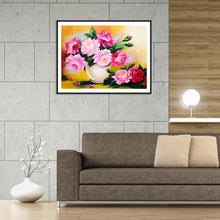 Lade das Bild in den Galerie-Viewer, Blume - volle Diamant-Malerei - 40x30cm