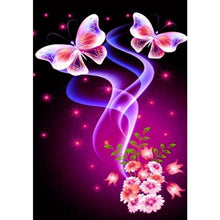 Lade das Bild in den Galerie-Viewer, Schmetterling - volle Diamant-Malerei - 40x30cm