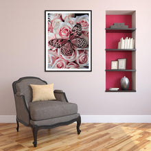 Lade das Bild in den Galerie-Viewer, Schmetterling - volle Diamant-Malerei - 40x30cm