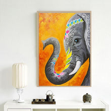 Lade das Bild in den Galerie-Viewer, Elefant - volle Diamant-Malerei - 30x40cm
