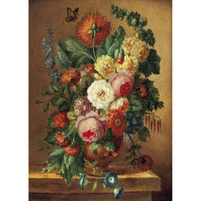 Lade das Bild in den Galerie-Viewer, Blume - voller runder Diamant - 40x30cm