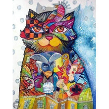 Lade das Bild in den Galerie-Viewer, Katzenwände - voll diamantbemalende - 30x40cm