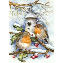 Lade das Bild in den Galerie-Viewer, Vogel - volle Diamant-Malerei - 30x40cm