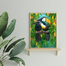 Lade das Bild in den Galerie-Viewer, Vogel - volle Diamant-Malerei - 30x40cm