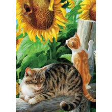Lade das Bild in den Galerie-Viewer, Katze - volle Diamant-Malerei - 30x40cm