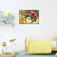 Lade das Bild in den Galerie-Viewer, Schönheit - voller runder Diamant - 40x30cm