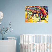 Lade das Bild in den Galerie-Viewer, Schönheit - voller runder Diamant - 40x30cm