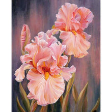 Lade das Bild in den Galerie-Viewer, Blume - voller runder Diamant - 30x40cm